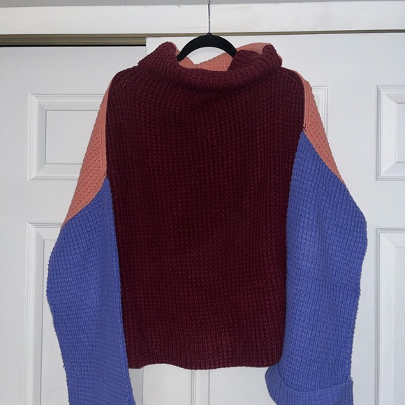 Free People Park City Colorblock Sweater - Picture 3 of 4